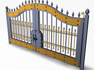 gate 1 3D Model