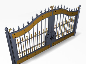 gate 1 3D Model