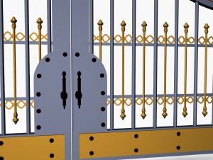 gate 1 3D Model
