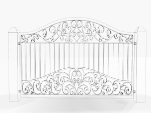 fence 12011 3D Model