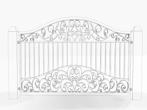 fence 12011 3D Model