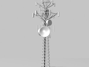 telecommunication tower 3D Model