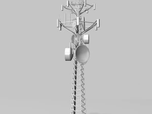 torre de telecomunica&ccedil;&otilde;es Modelo 3D