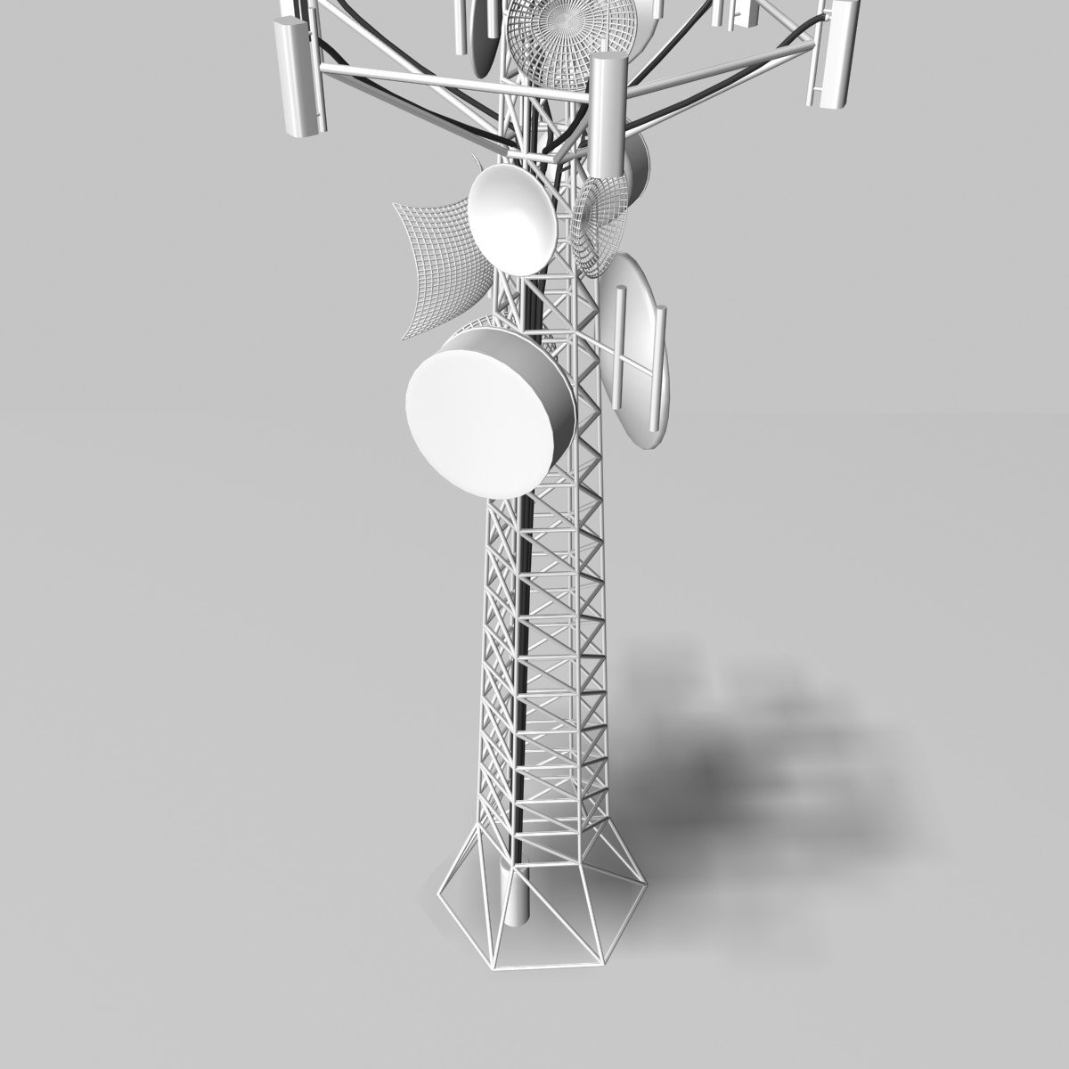 Tower 3d model. Florian Schlumpf time Machine 3 Ana.