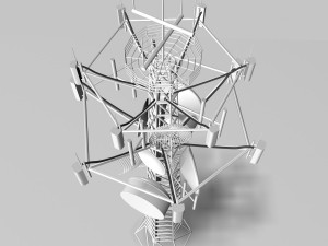 telecommunication tower 3D Model