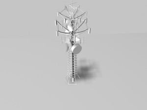telecommunication tower 3D Model