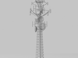 telecommunication tower 3D Model