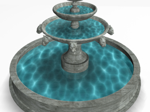 fountain 22011 3D Модель
