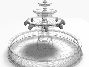 fountain 22011 3D Модель