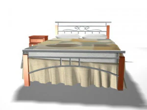 bed 3D Model