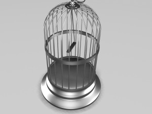bird cage 3D मॉडल