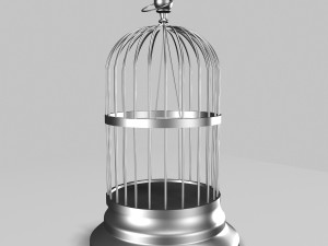 bird cage 3D मॉडल