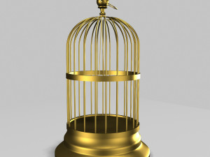 bird cage 3D मॉडल