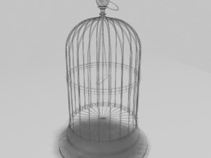 bird cage 3D मॉडल