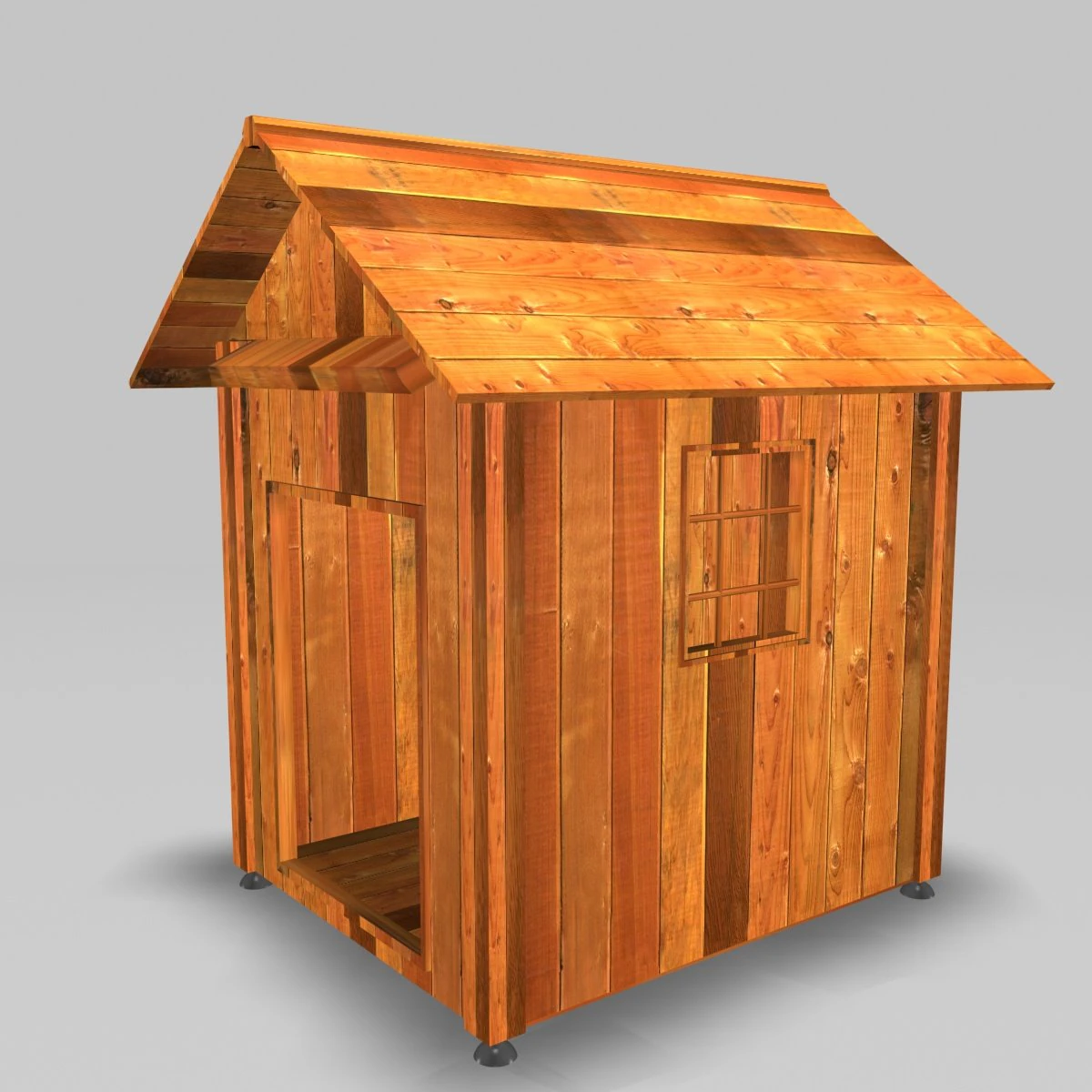 pet house 3D Model .c4d .max .obj .3ds .fbx .stl .blend 