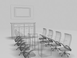 conference table 3D Model