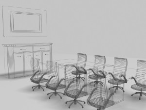 conference table 3D Model