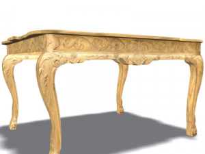 antique table 3D Model