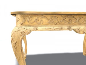 antique table Modelo 3D