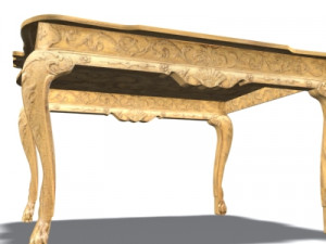 antique table Modelo 3D