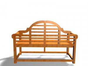 bench 01 3D 模型