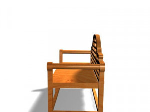 bench 01 3D 模型