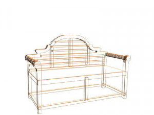 bench 01 3D 模型