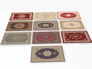 carpet collection 01 3D Model
