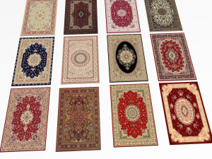 carpet collection 02 3D 모델