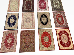 halı koleksiyonu 02 3D Model