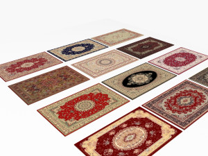 carpet collection 02 3D 模型