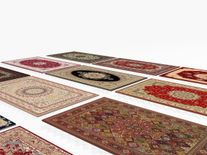 carpet collection 02 3D 模型