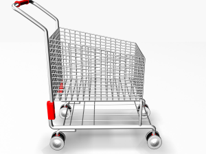 shopping cart Modello 3D