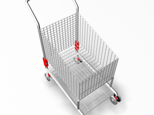 shopping cart Modello 3D