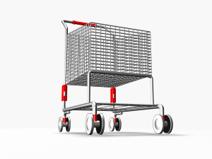 shopping cart Modello 3D