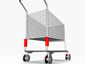 shopping cart Modello 3D