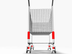 shopping cart Modello 3D