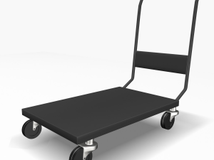 trolley cart Modèle 3D