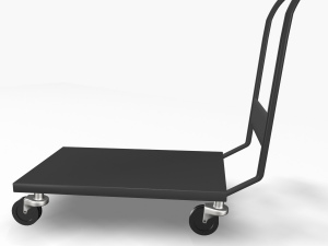 trolley cart Modèle 3D