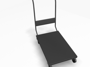 trolley cart Modèle 3D