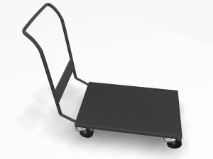 trolley cart Modèle 3D