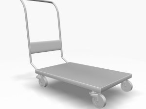 trolley cart Modèle 3D