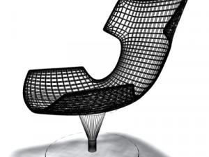 armchair 01 3D 모델
