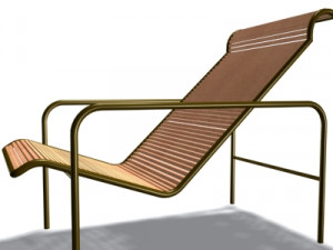 armchair 02 3D मॉडल