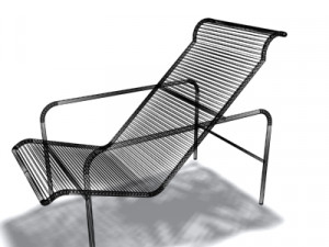 armchair 02 3D मॉडल