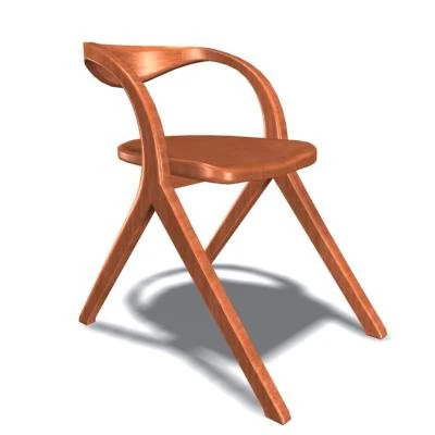 stoel 3D Model .c4d .max .obj .3ds .fbx .stl .blend 