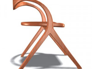 chair 3D मॉडल
