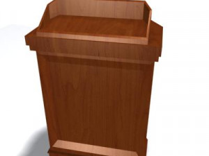 pulpit 01 Modello 3D