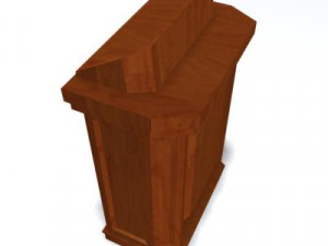 pulpit 01 Modello 3D