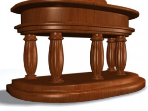 pulpit 02 Model 3D